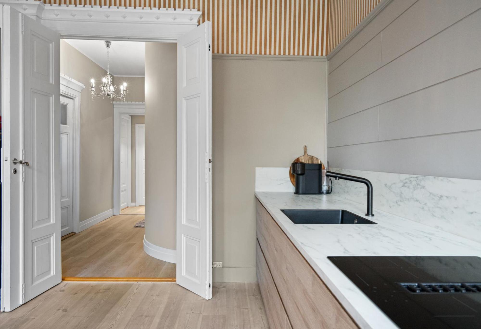 Experience The Luxury Lifestyle 100M From Bryggen! Apartamento Bergen Exterior foto