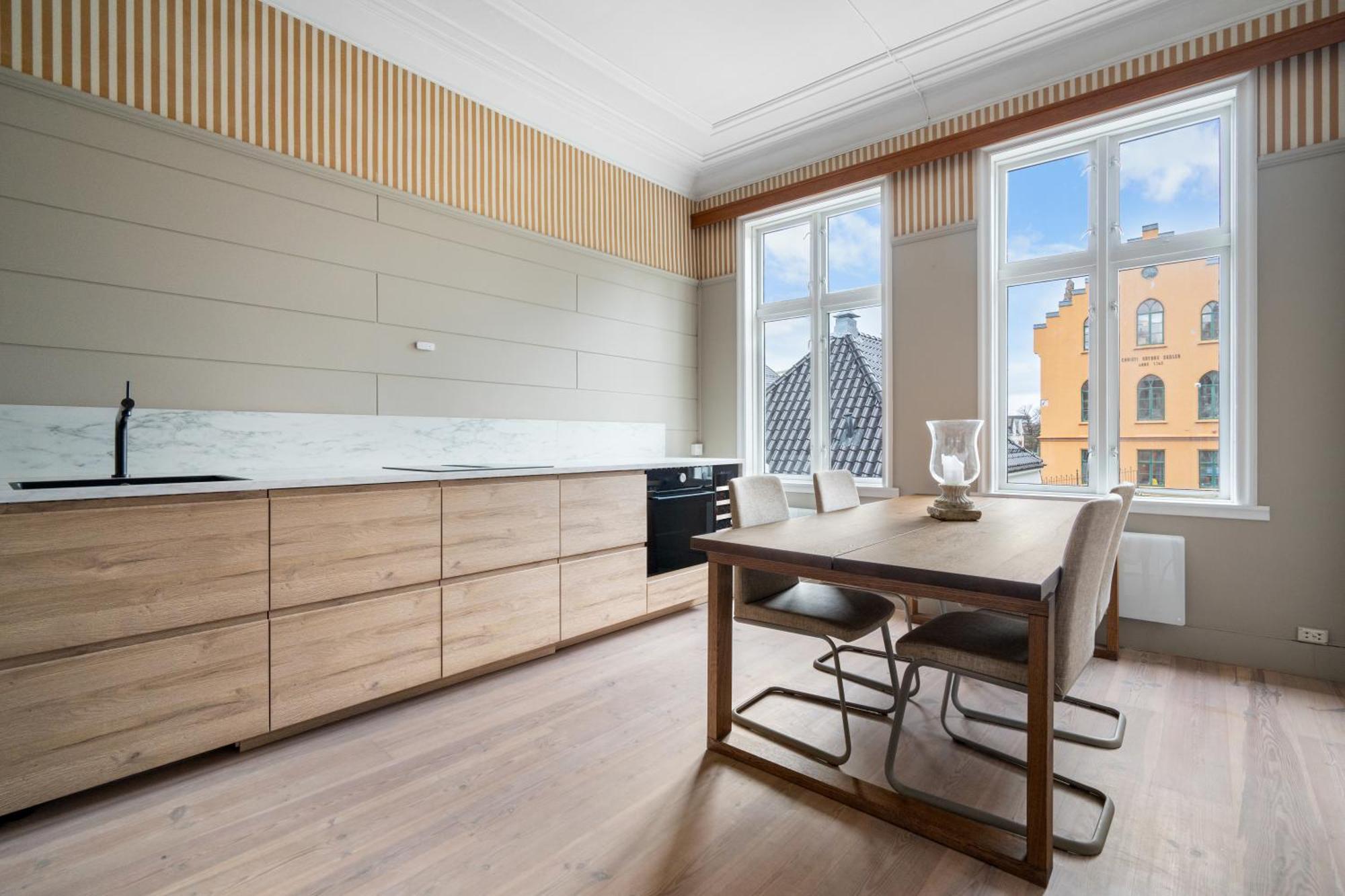 Experience The Luxury Lifestyle 100M From Bryggen! Apartamento Bergen Exterior foto